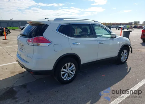 2016 Nissan Rogue Sv z USA, uszkodzony, nr VIN KNMAT2MV5GP685224